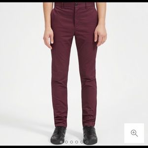 Everlane heavyweight slim chino maroon men’s pant